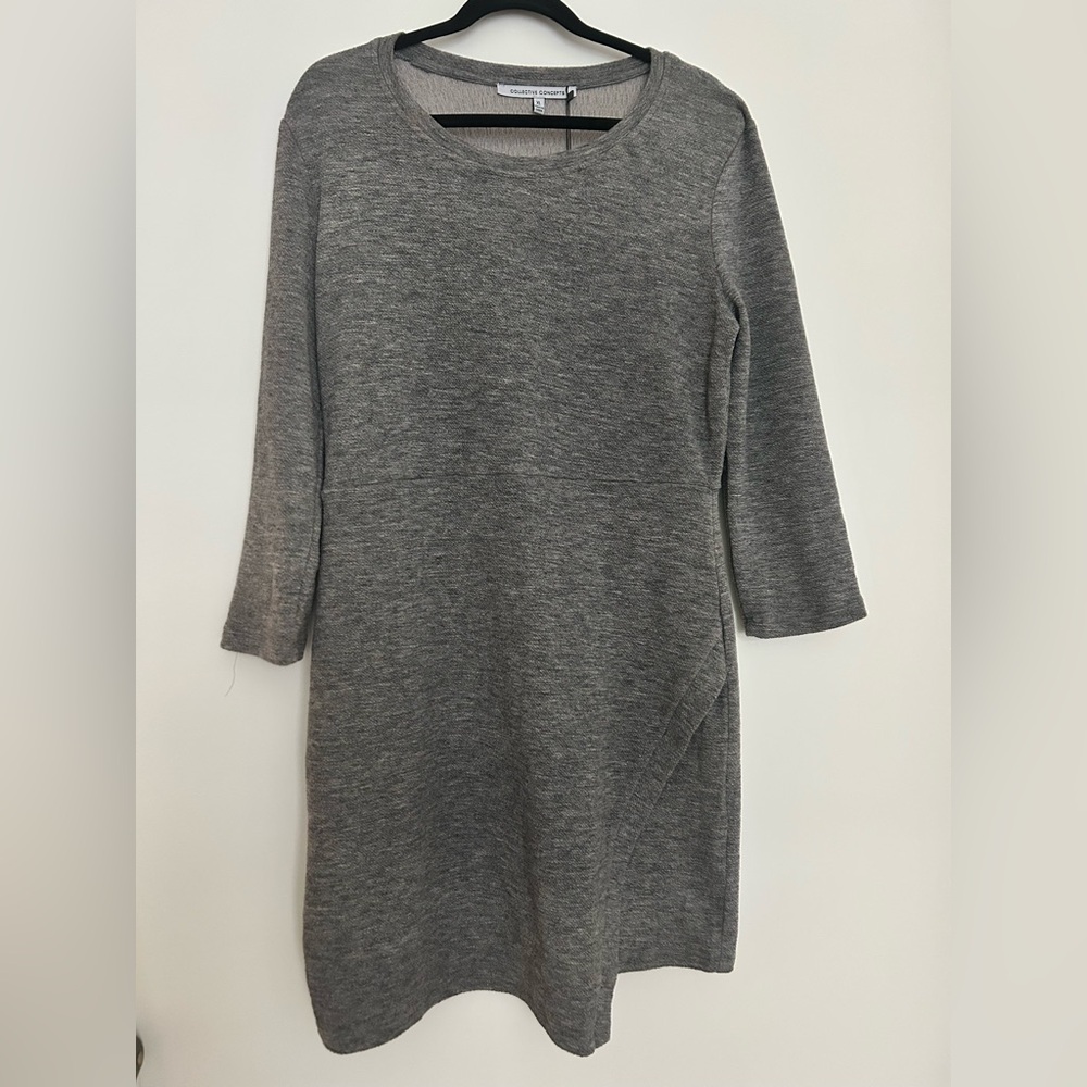 Elegant Gray Women's Dress